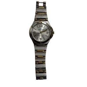 Anne Klein two-tone round bracelet watch Y121E santos